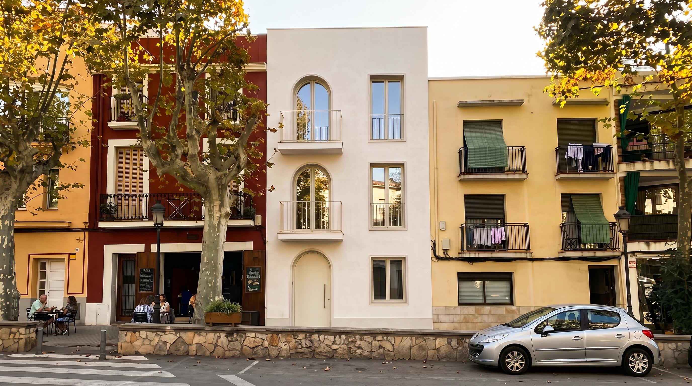 Lovaina, Caldes d’Estrac — fachada del edificio (2 de 2)