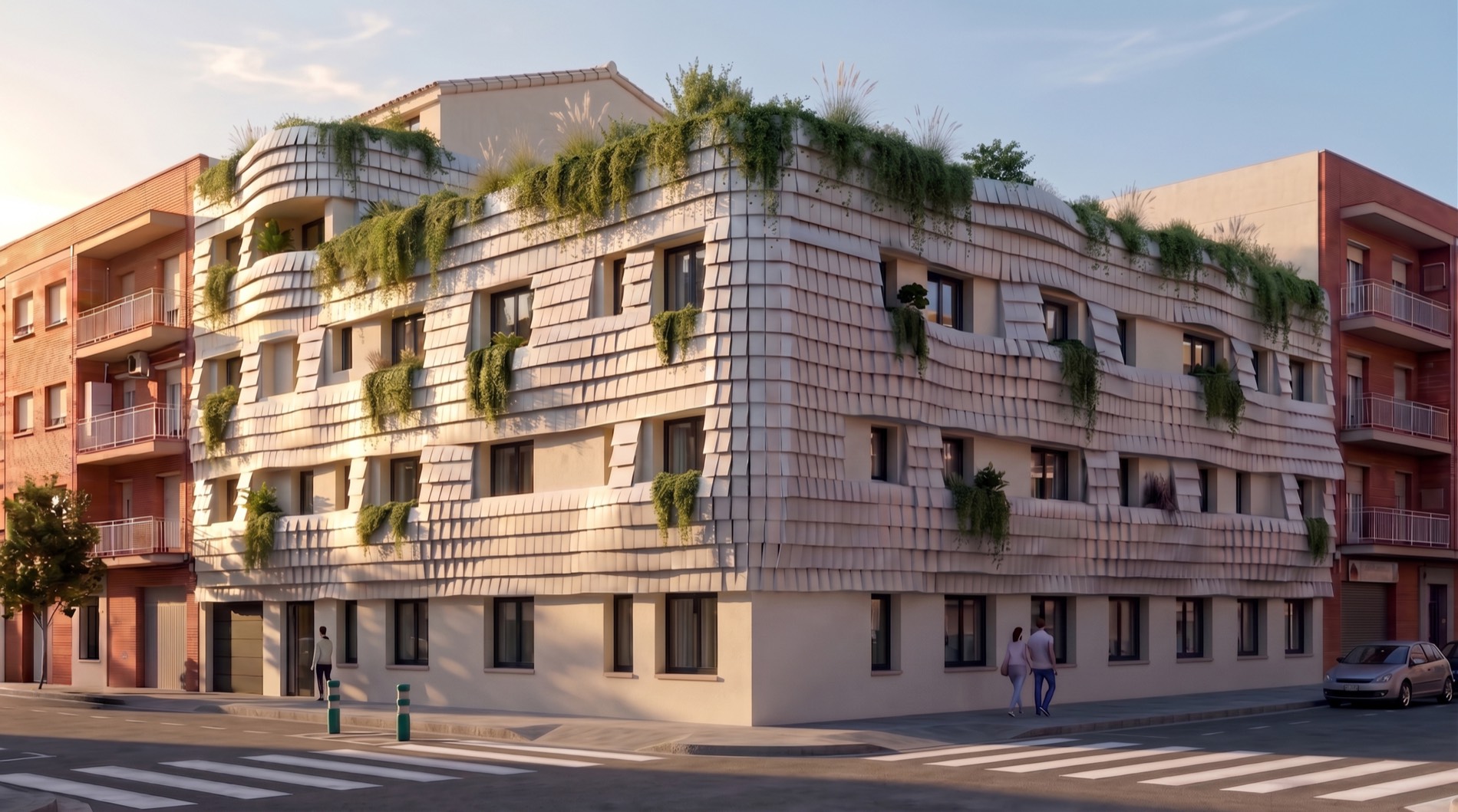 Tremelo, Sant Jaume 104, Granollers — fachada en esquina