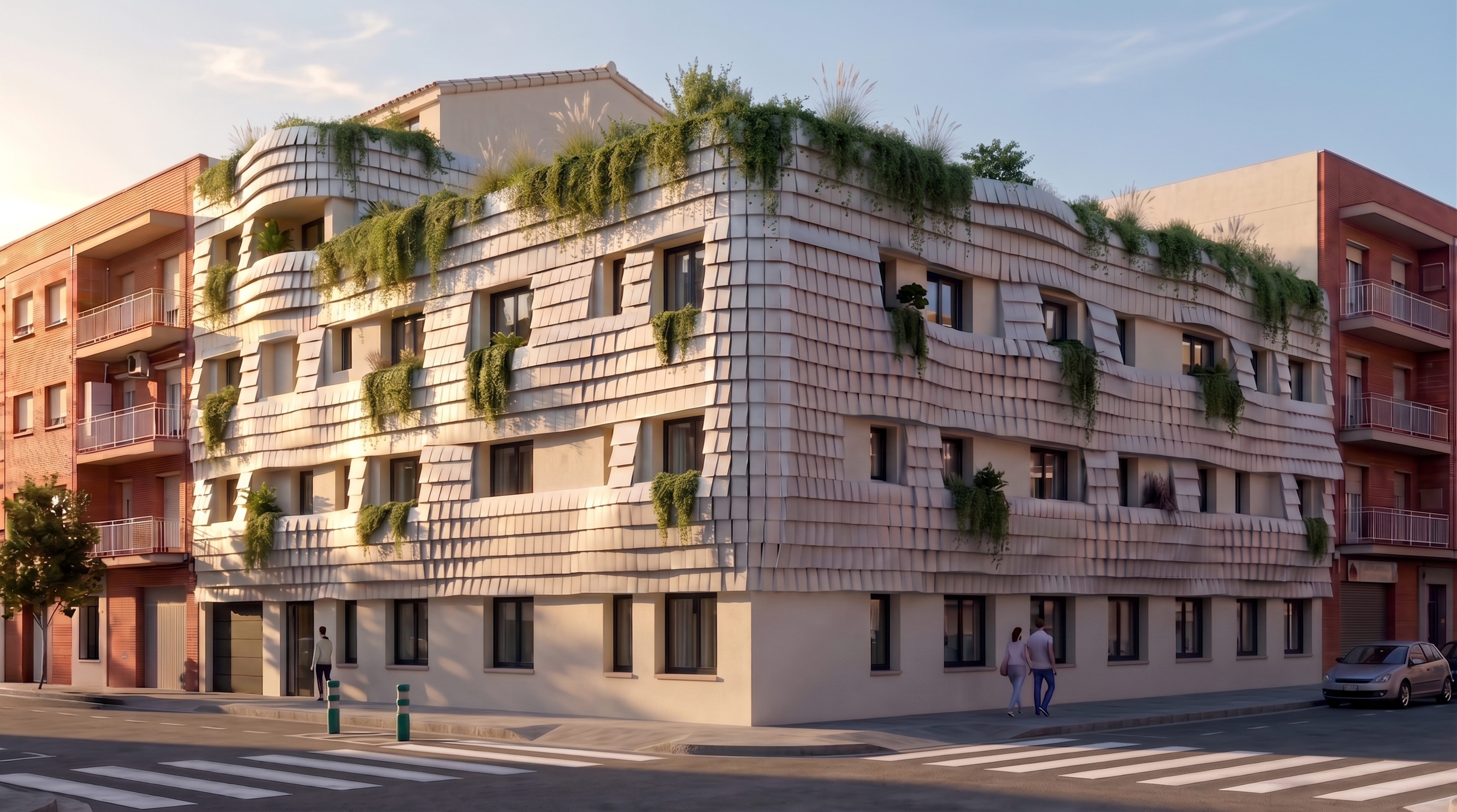 Tremelo, Sant Jaume 104, Granollers — fachada en esquina