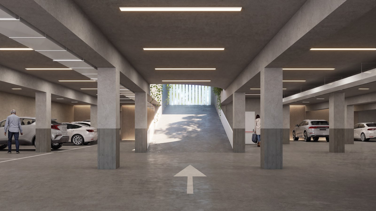 Wouters, Sabadell — planta de aparcamiento